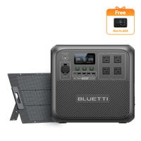 BLUETTI AC180 Solar Portable Power Station | 1,800W 1,152Wh