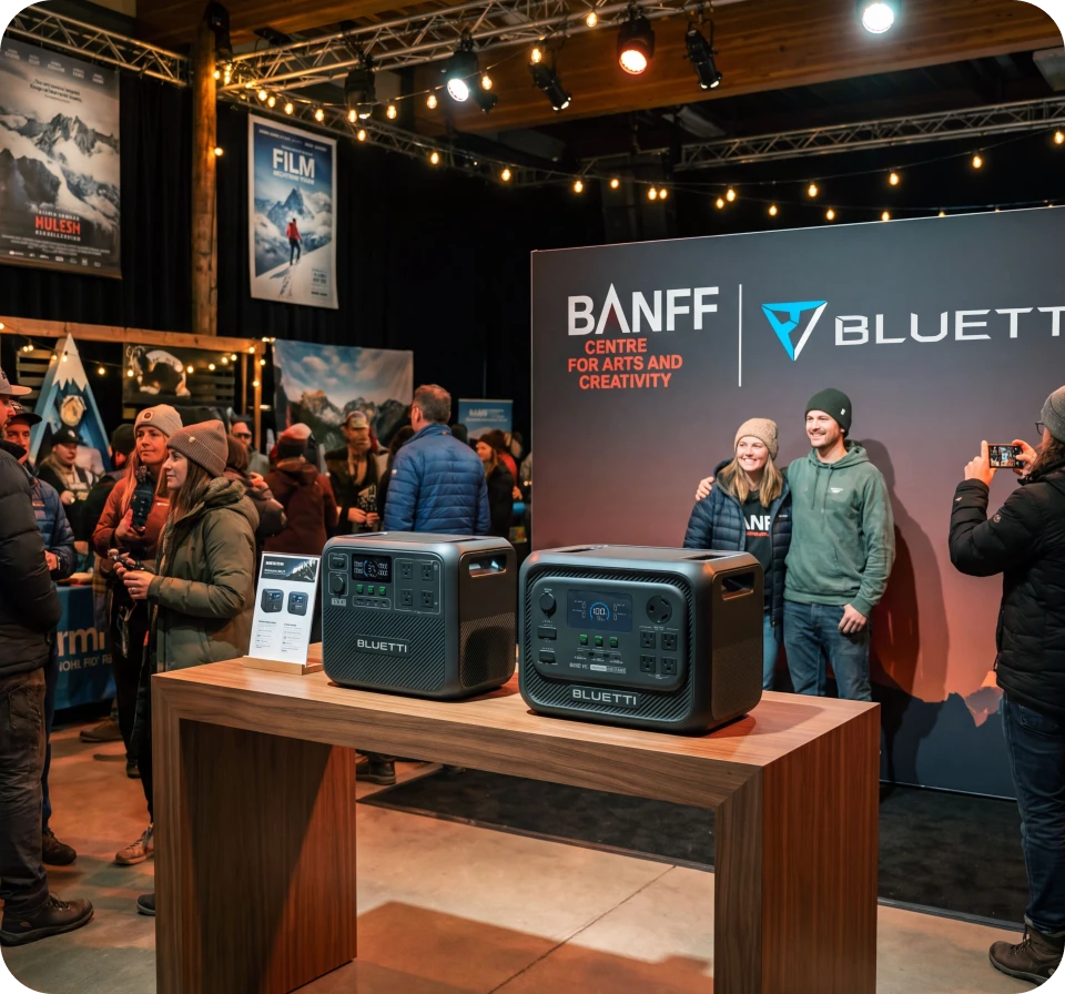BLUETTI Marketplace Booth