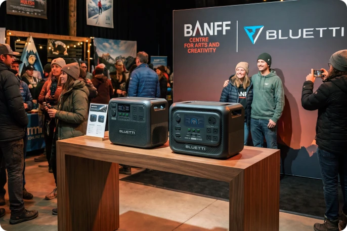 BLUETTI Marketplace Booth