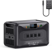 BLUETTI Apex 300 portable power station: 3840W, 2764.8Wh, clean energy storage.
