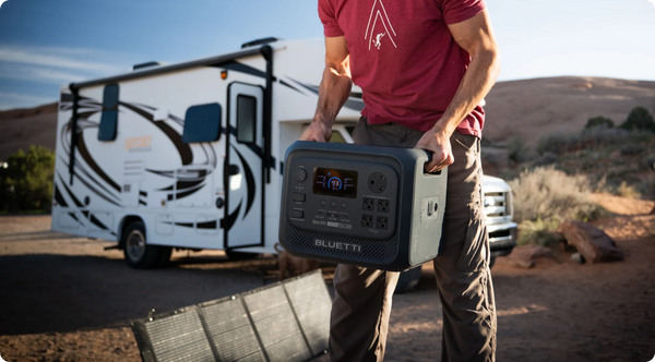 Your RV, your layout.Plug it or solar it