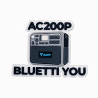 BLUETTI Button Pin and Stickers