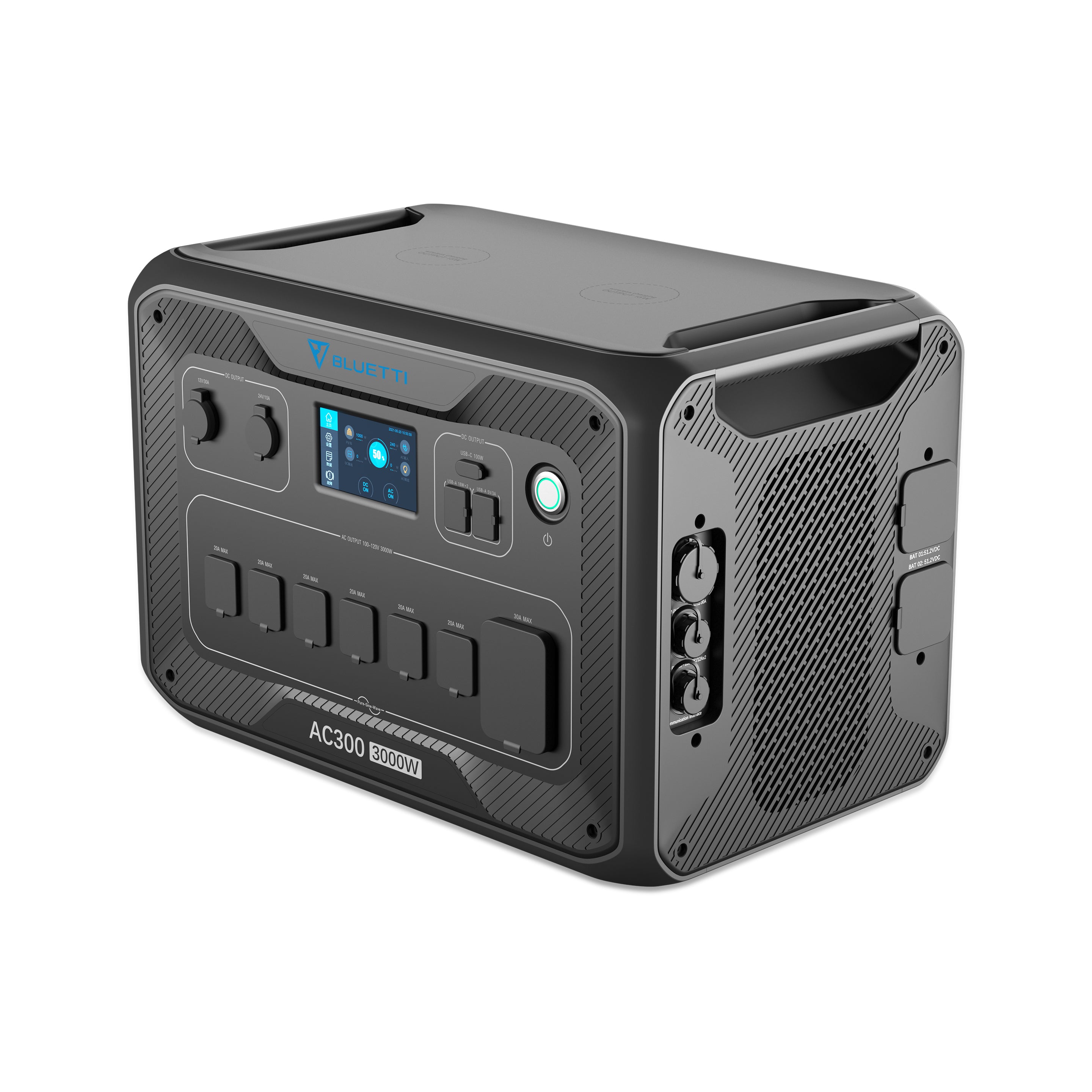 BLUETTI AC300 + 4*B300 | Home Battery Backup Grid-tied System