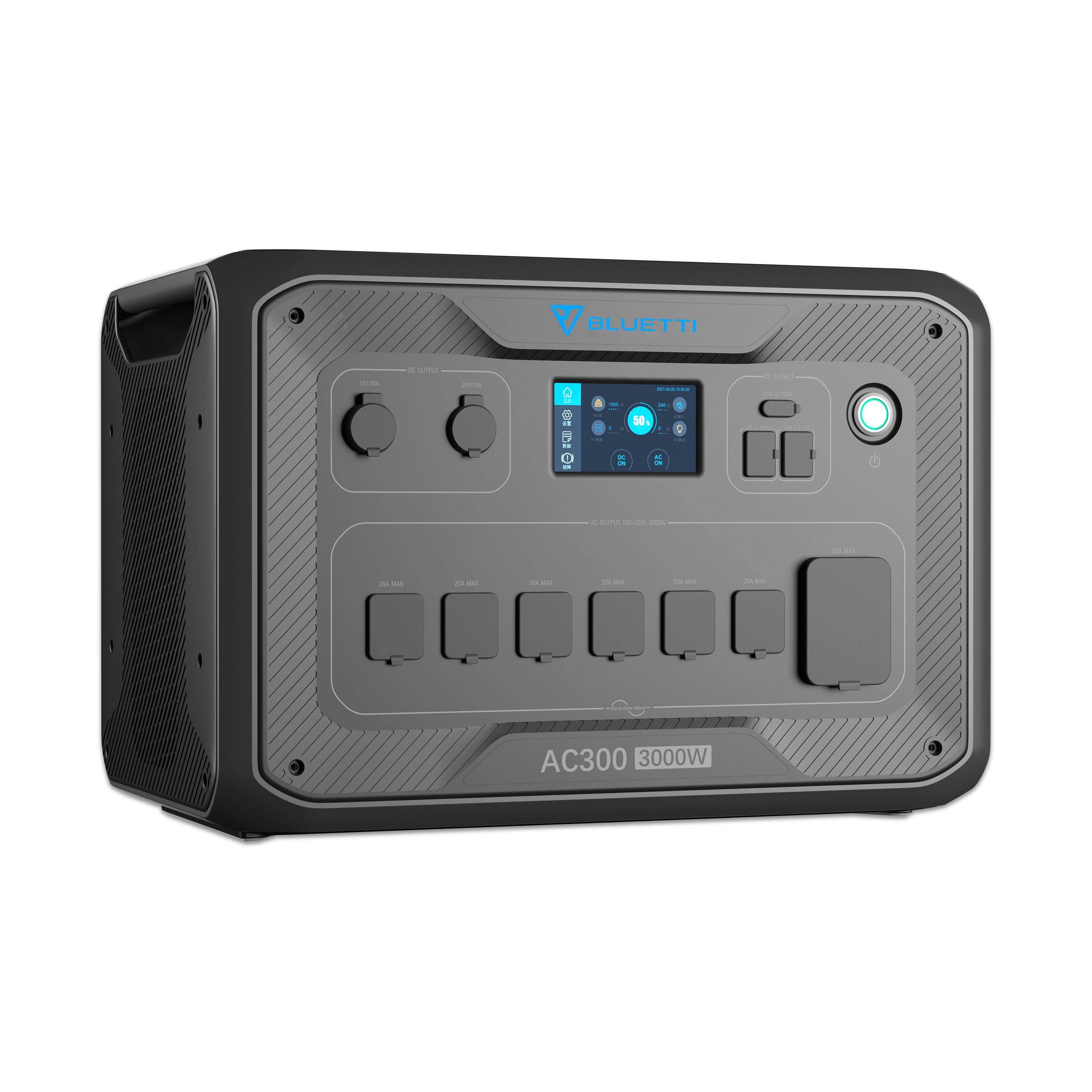 BLUETTI AC300 + 4*B300 | Home Battery Backup Grid-tied System