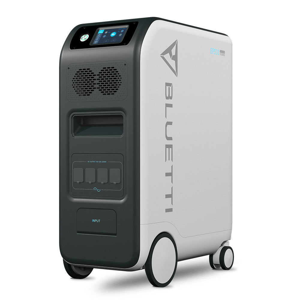 bluetti ep500 solar powered generator