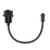 BLUETTI black connector with durable flexible cable and threaded coupling.
